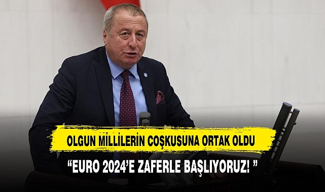 OLGUN MİLLİLERİN COŞKUNA ORTAK OLDU