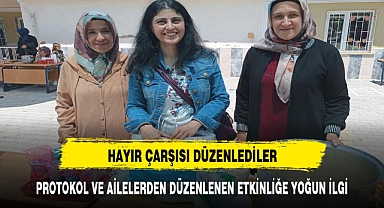 Ortapınar Şehit Muammer Çanta İlkokulu’nda hayır çarşısı düzenlendi