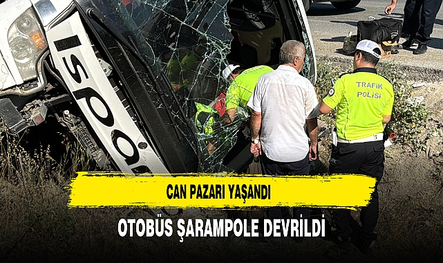 Otobüs Şarampole Devrildi Can Pazarı Yaşandı