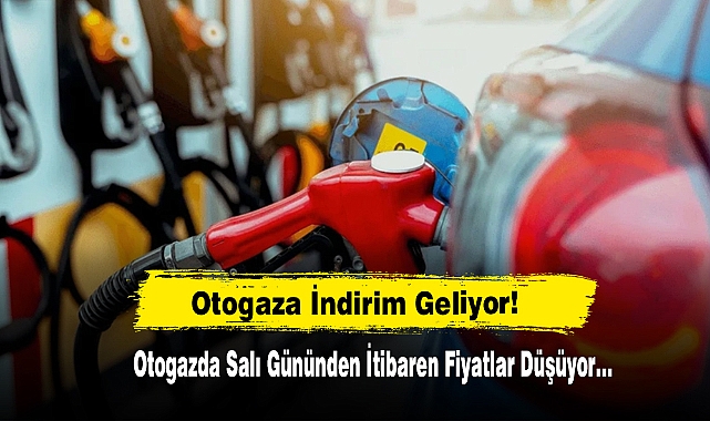 Otogaza İndirim Geliyor!