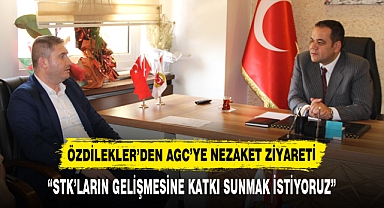 ÖZDİLEKLER’DEN AGC’YE NEZAKET ZİYARETİ