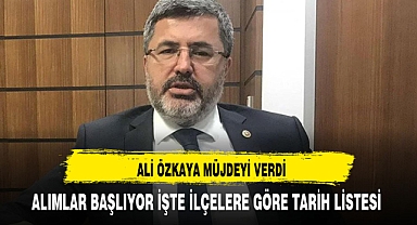 ÖZKAYA AFYONLU ÇİFTÇİYE MÜJDEYİ VERDİ