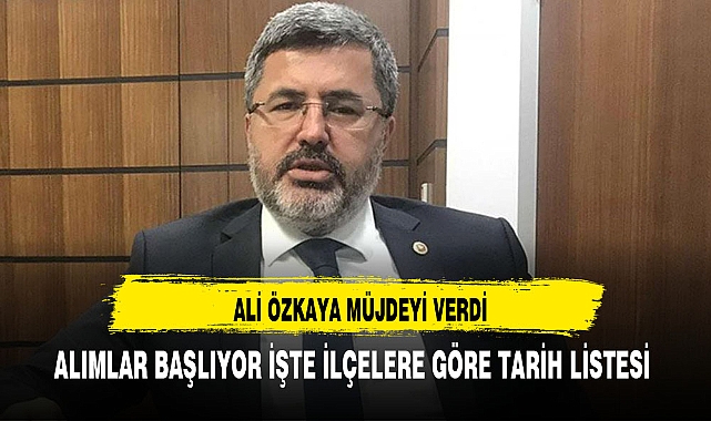 ÖZKAYA AFYONLU ÇİFTÇİYE MÜJDEYİ VERDİ