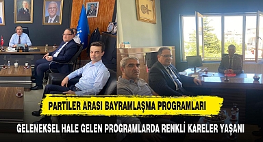 Partiler Arası Bayramlaşma Programı Gerçekleştirildi
