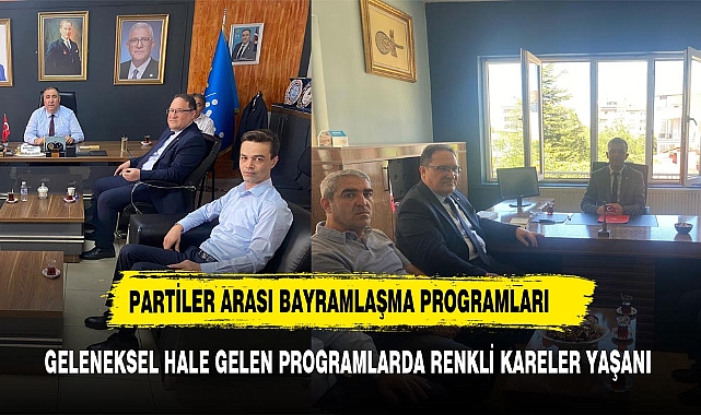 Partiler Arası Bayramlaşma Programı Gerçekleştirildi