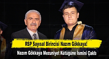 RSP Sayısal Birincisi Nazım Gökkaya!