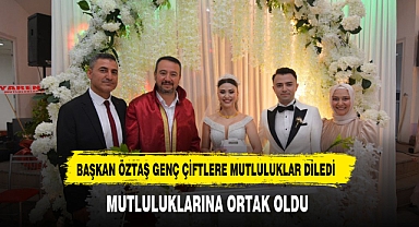 SANDIKLI BELEDİYE BAŞKANI GENÇ ÇİFTLERE MUTLULUKLAR DİLEDİ