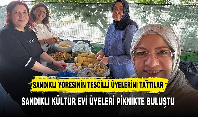 Sandıklı Kültür Evi Üyeleri Kaplıcada Piknik Düzenledi
