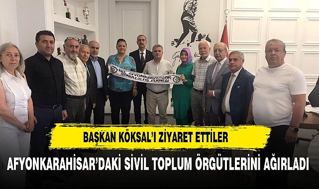 ŞEHİRDEKİ SİVİL TOPLUM ÖRGÜTÜ TEMSİLCİLERİ İLE BİR ARAYA GELDİ