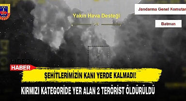 Şehitlerimizin Kanı Yerde Kalmadı! Kırmızı Kategoride Yer Alan 2 Terörist Öldürüldü