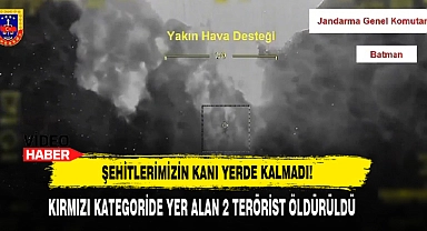Şehitlerimizin Kanı Yerde Kalmadı! Kırmızı Kategoride Yer Alan 2 Terörist Öldürüldü
