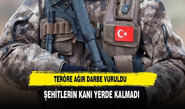Şehitlerin kanı yerde kalmadı! 1'i kırmızı 3'ü turuncu listedeki 5 terörist öldürüldü