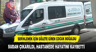 Serinlemek İçin Gölete Giren Çocuk Boğuldu