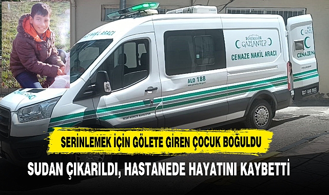Serinlemek İçin Gölete Giren Çocuk Boğuldu