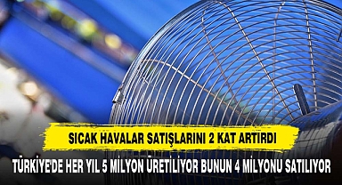 Sıcak Havalar Satışlarını 2 Kat Artırdı