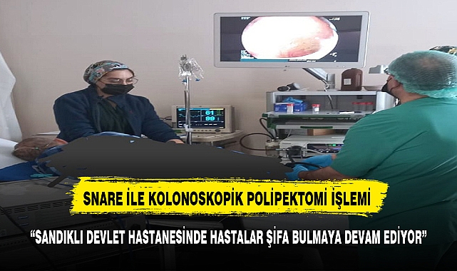 70 YAŞINDAKİ HASTAYA AFYON'DA BAŞARILI YENİ BİR YÖNTEM İLE BİR MÜDAHELE GERÇEKLEŞTİRİLDİ