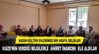 Şuhut Kadın Kültür Evi’nde “Ahiret İnancı” Sohbeti Gerçekleştirildi
