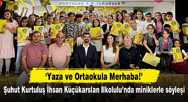 Şuhut Kurtuluş İhsan Küçükarslan İlkolulu’nda miniklerle söyleşi
