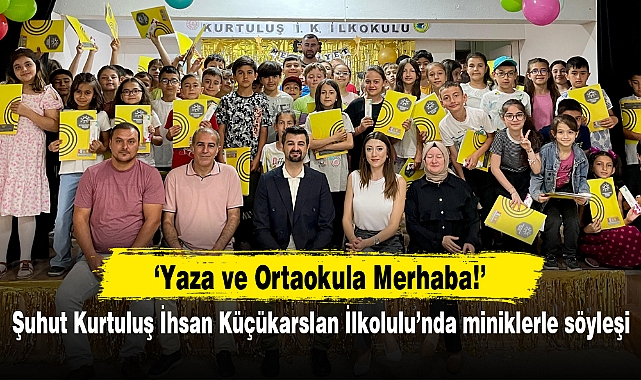 Şuhut Kurtuluş İhsan Küçükarslan İlkolulu’nda miniklerle söyleşi