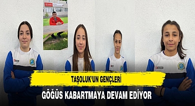 Taşoluk'un Gençleri Göğüs Kabartmaya Devam Ediyor