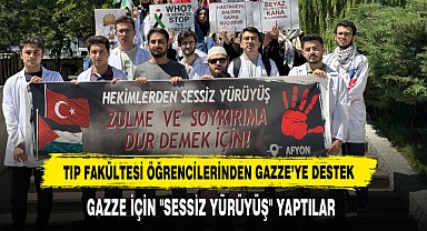 Tıp Fakültesi Öğrencilerinden Gazze'ye Destek