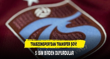 Trabzonspor’dan Transfer Şov!