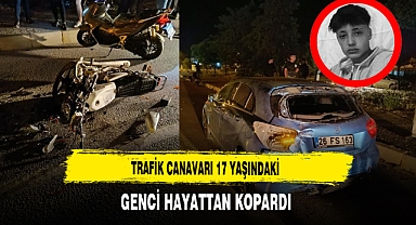 Trafik Canavarı 17 Yaşındaki Genci Hayattan Kopardı