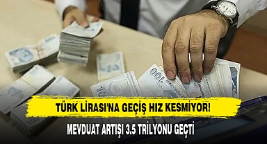 Türk Lirası'na Geçiş Hız Kesmiyor!