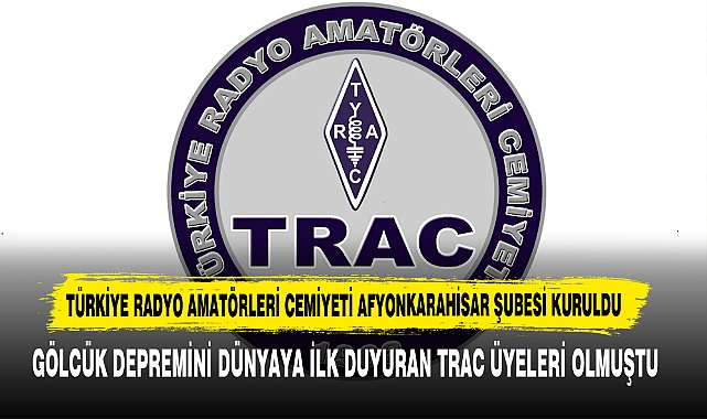 Türkiye Radyo Amatörleri Cemiyeti Afyonkarahisar Şubesi Kuruldu