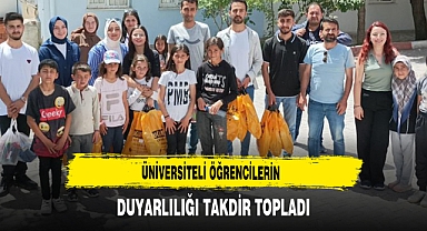 Üniversiteli Öğrencilerin Duyarlılığı Takdir Topladı