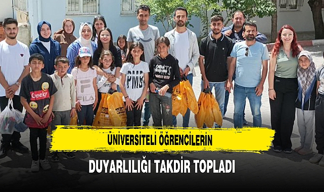 Üniversiteli Öğrencilerin Duyarlılığı Takdir Topladı