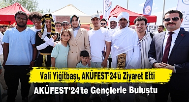 Vali Yiğitbaşı, AKÜFEST’24'te Gençlerle Buluştu