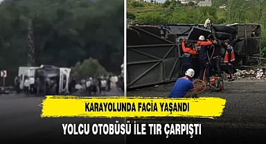 Van-Bitlis karayolunda yolcu otobüsüyle tır çarpıştı! 2 ölü, 30 yaralı