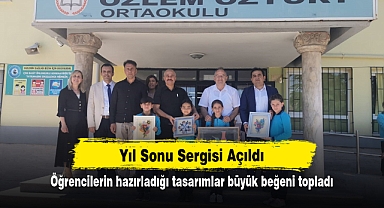 Yıl Sonu Sergisi Açıldı! Öğrencilerin hazırladığı tasarımlar büyük beğeni topladı