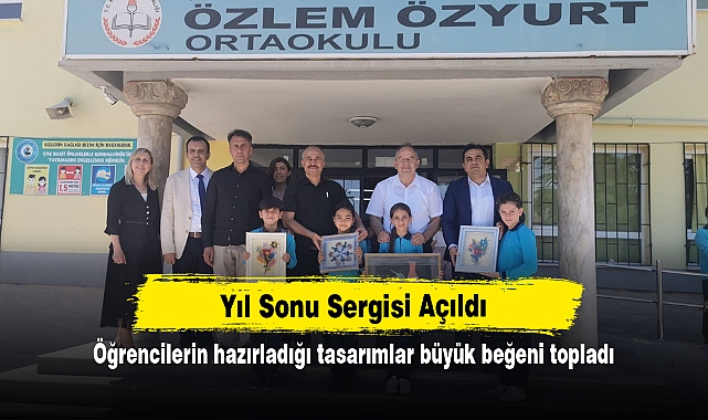 Yıl Sonu Sergisi Açıldı! Öğrencilerin hazırladığı tasarımlar büyük beğeni topladı