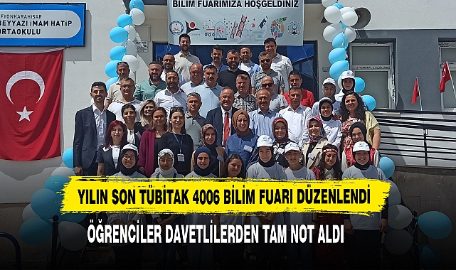 Yılın Son TÜBİTAK 4006 Bilim Fuarı Düzenlendi