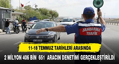 11-18 Temmuz 2024 tarihleri arasında rekor denetim