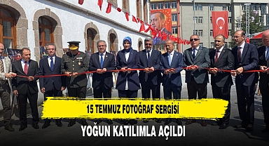 15 Temmuz Fotoğraf Sergisi Yoğun Katılımla Açıldı