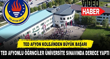 2024 YKS'de TED Afyon Koleji Öğrencileri büyük bir başarıya imza attı