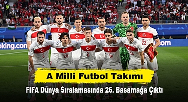 A Milli Futbol Takımı, FIFA Dünya Sıralamasında 26. Basamağa Çıktı