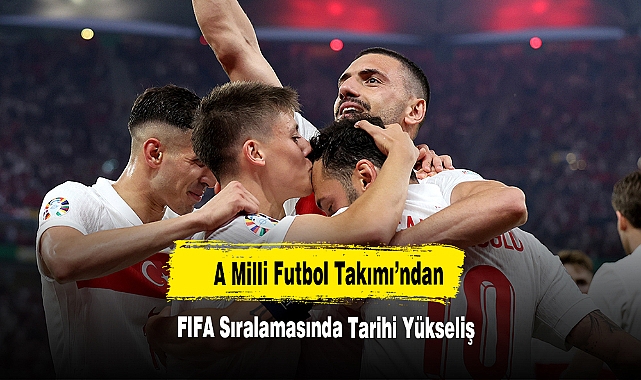 A Milli Futbol Takımı’ndan FIFA Sıralamasında Tarihi Yükseliş