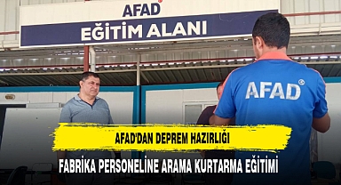 AFAD'DAN DEPREM HAZIRLIĞI