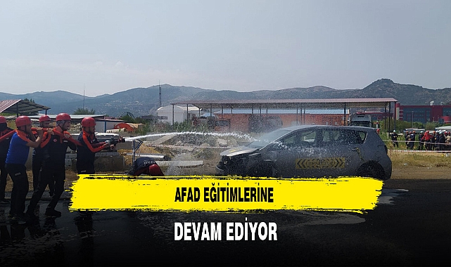 AFAD Eğitimlerine Devam Ediyor