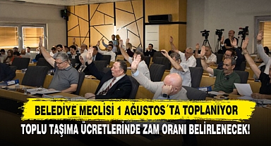 Afyon Belediye Meclisi 1 Ağustos´ta Toplanıyor  