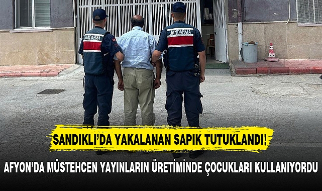 AFYON'DA MÜSTEHCEN YAYINLARIN ÜRETİMİNDE ÇOCUKLARI KULLANIYORDU