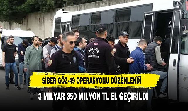 AFYON EMNİYET MÜDÜRLÜĞÜNÜN KATILIMIYLA 29 İLDE DEV OPERASYON