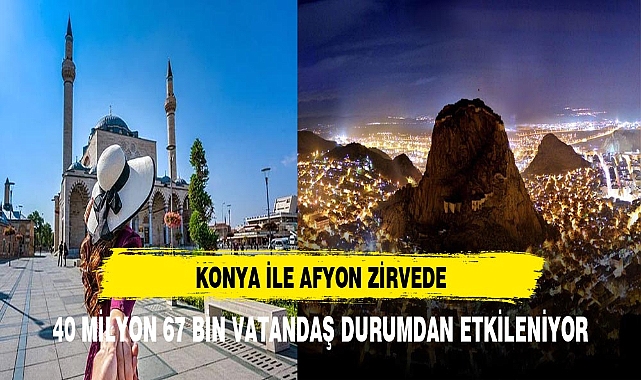 AFYON İLE KONYA ZİRVEYİ PAYLAŞTI