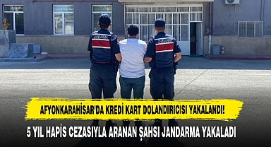 Afyonkarahisar'da Kredi Kartı Dolandırıcısı Yakalandı!