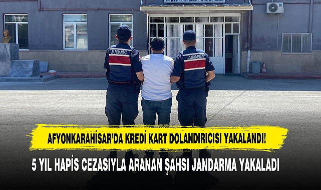 Afyonkarahisar'da Kredi Kartı Dolandırıcısı Yakalandı!
