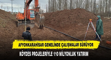Afyonkarahisar Genelinde Çalışmalar Sürüyor